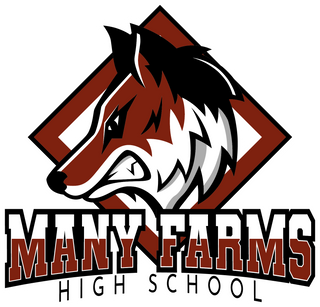 Many Farms High School logo