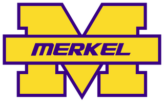 Merkel High School logo