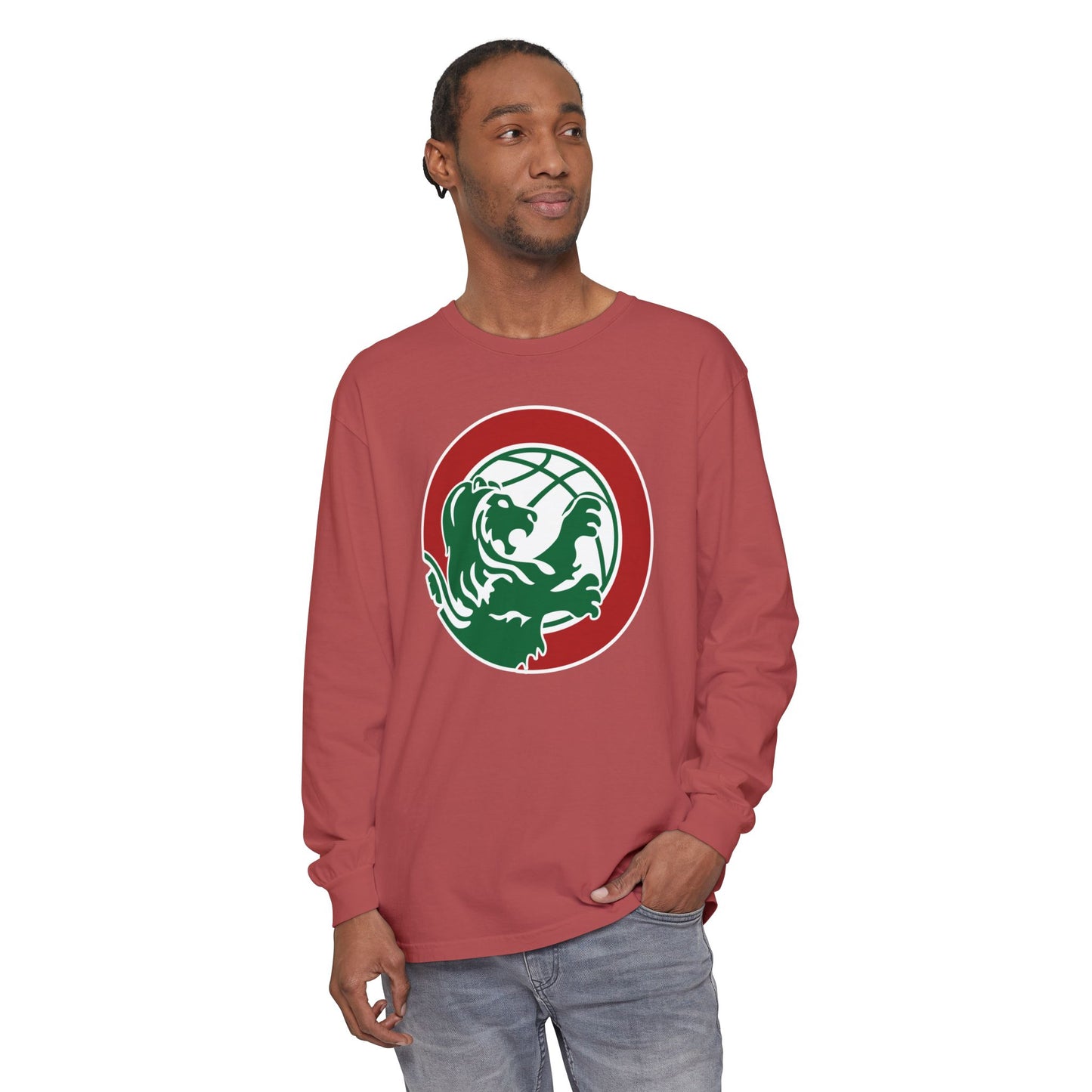 Garment-Dyed Long Sleeve Tee