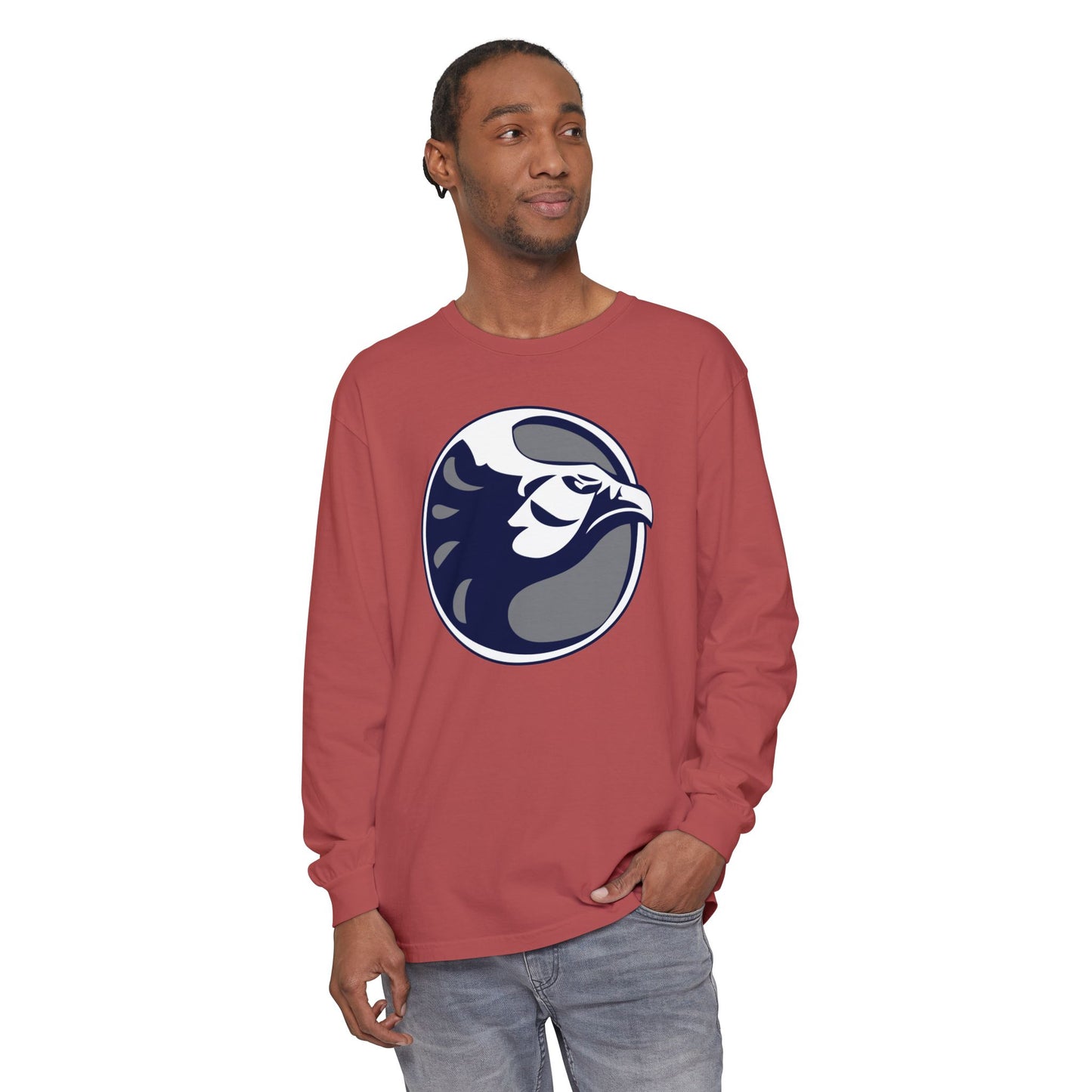 Garment-Dyed Long Sleeve Tee