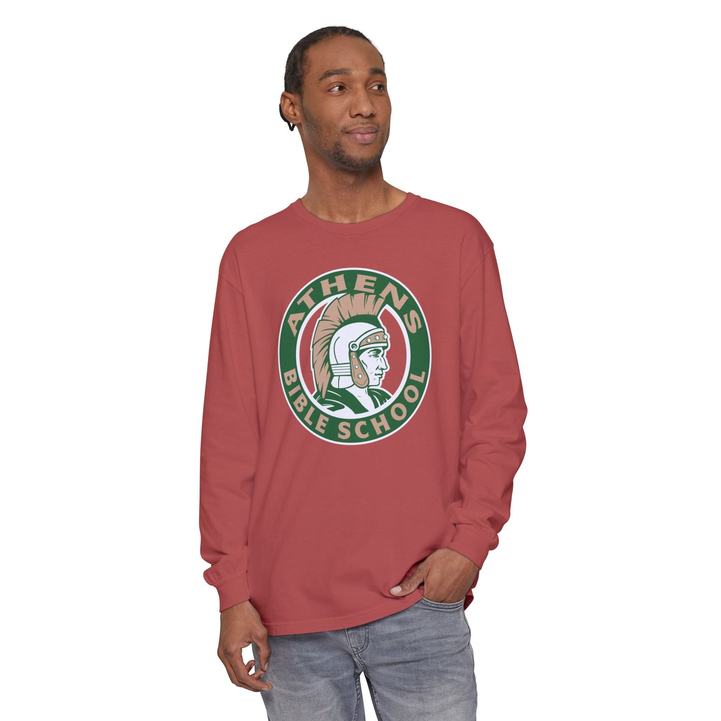 Garment-Dyed Long Sleeve Tee