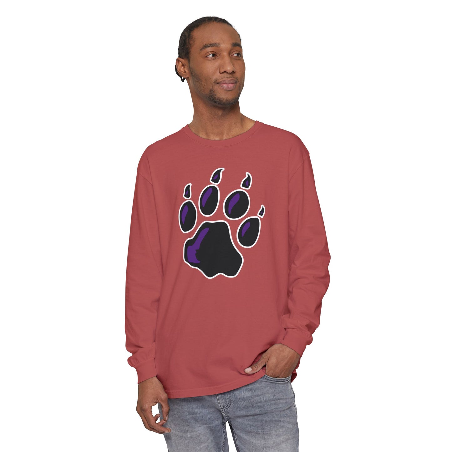 Garment-Dyed Long Sleeve Tee