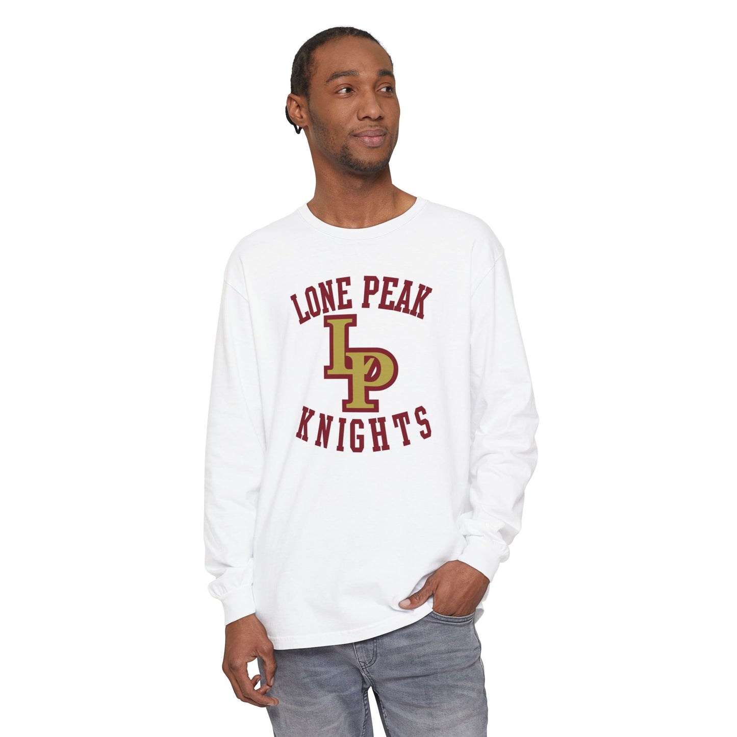 Garment-Dyed Long Sleeve Tee
