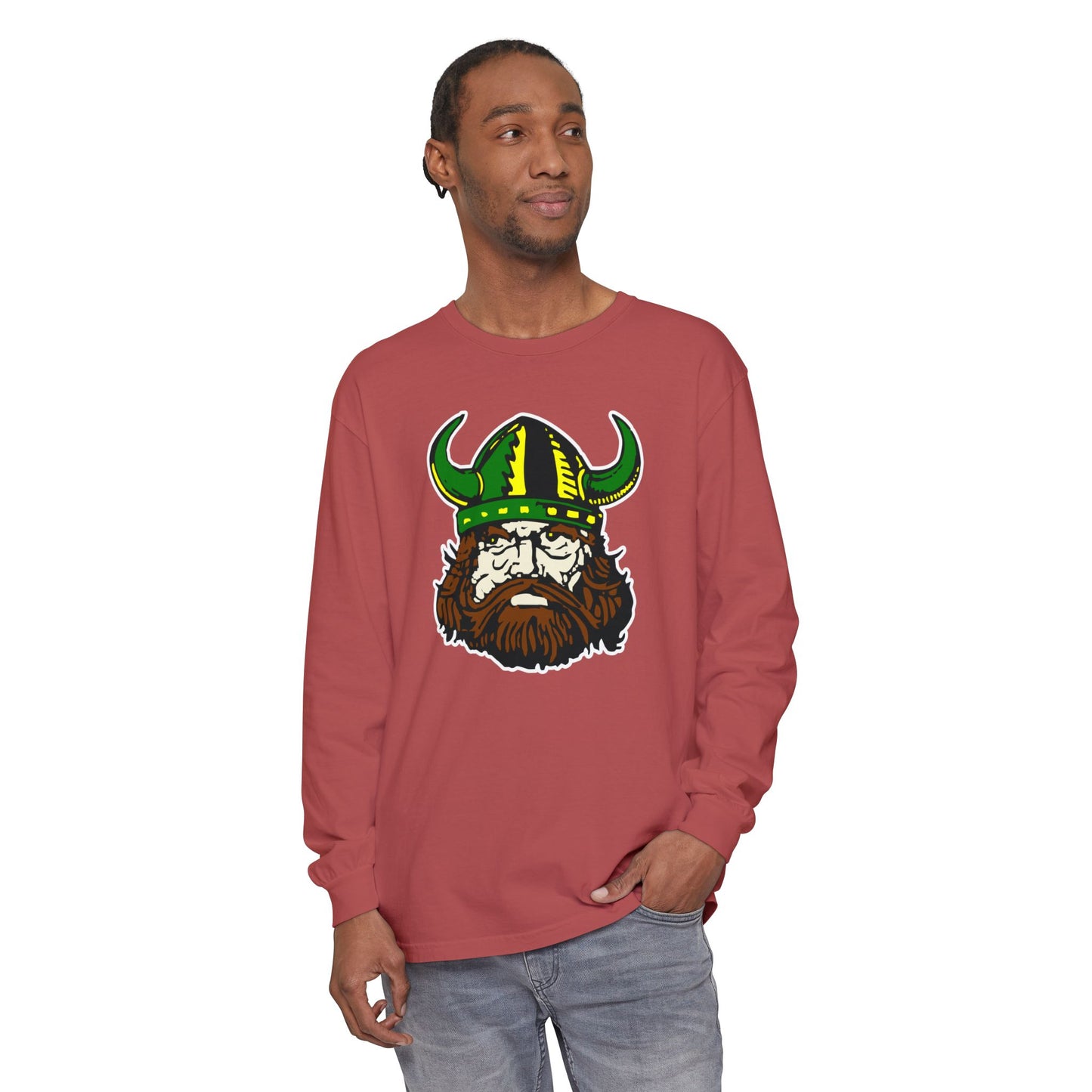 Garment-Dyed Long Sleeve Tee