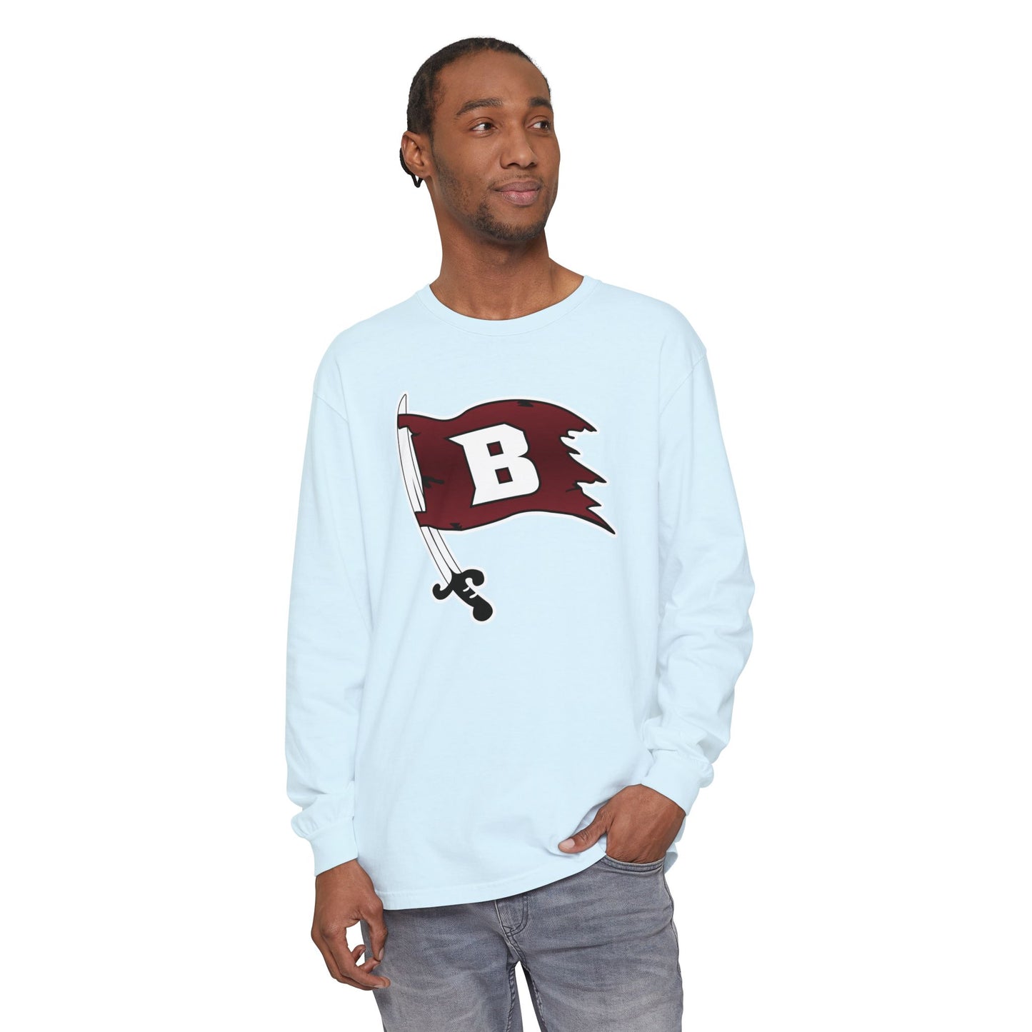 Garment-Dyed Long Sleeve Tee