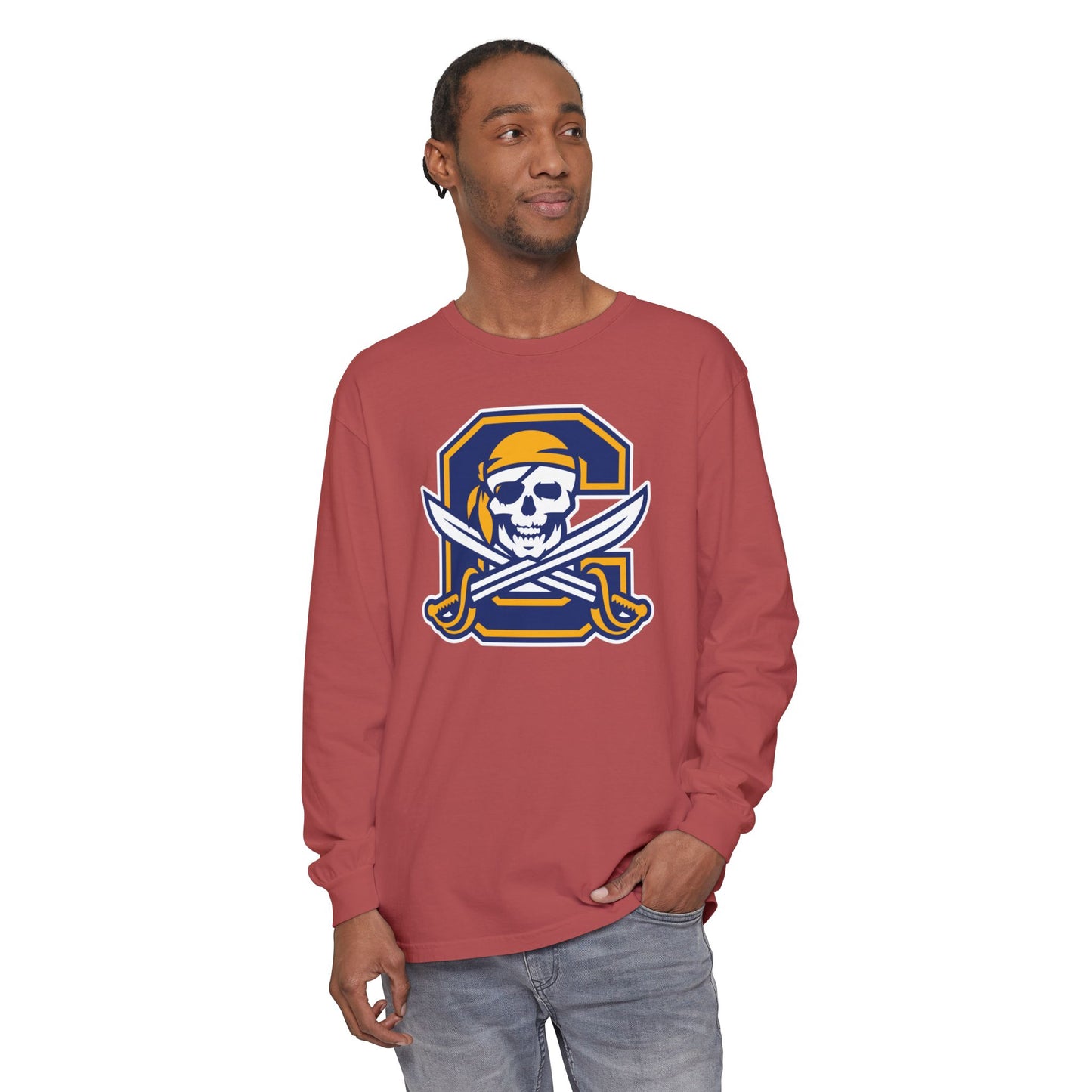 Garment-Dyed Long Sleeve Tee