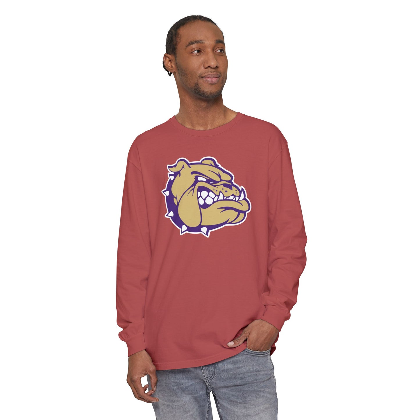 Garment-Dyed Long Sleeve Tee