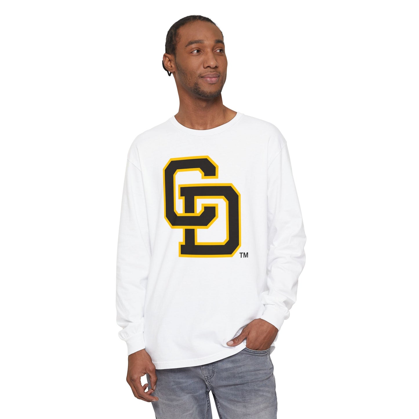 Garment-Dyed Long Sleeve Tee