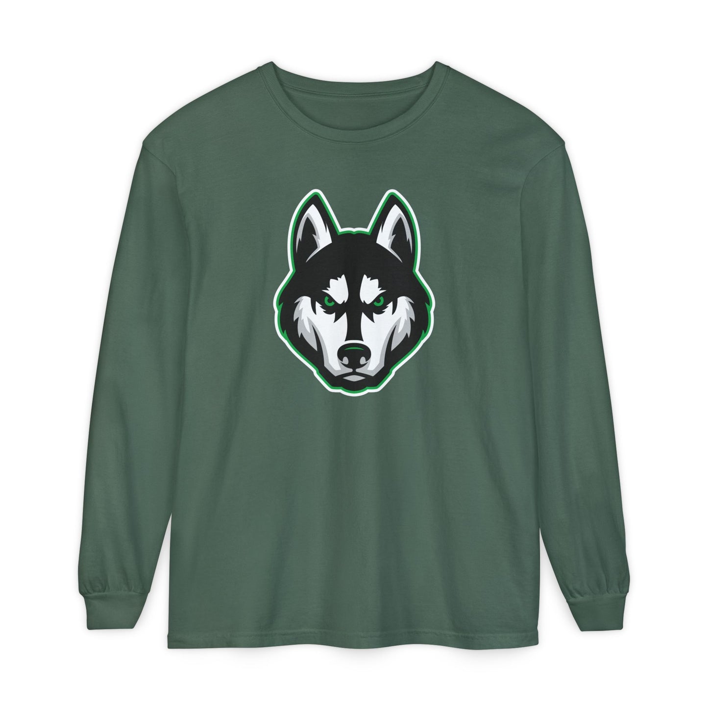 Garment-Dyed Long Sleeve Tee