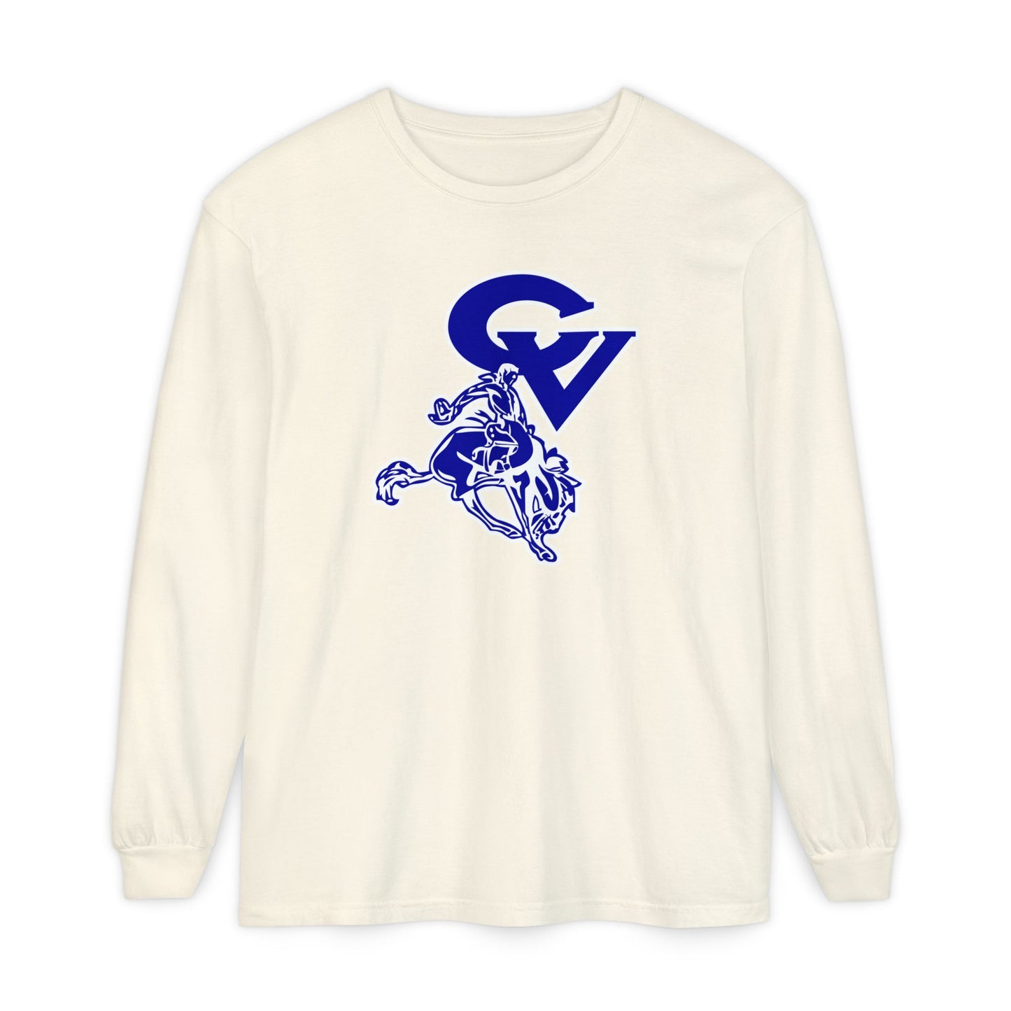 Garment-Dyed Long Sleeve Tee