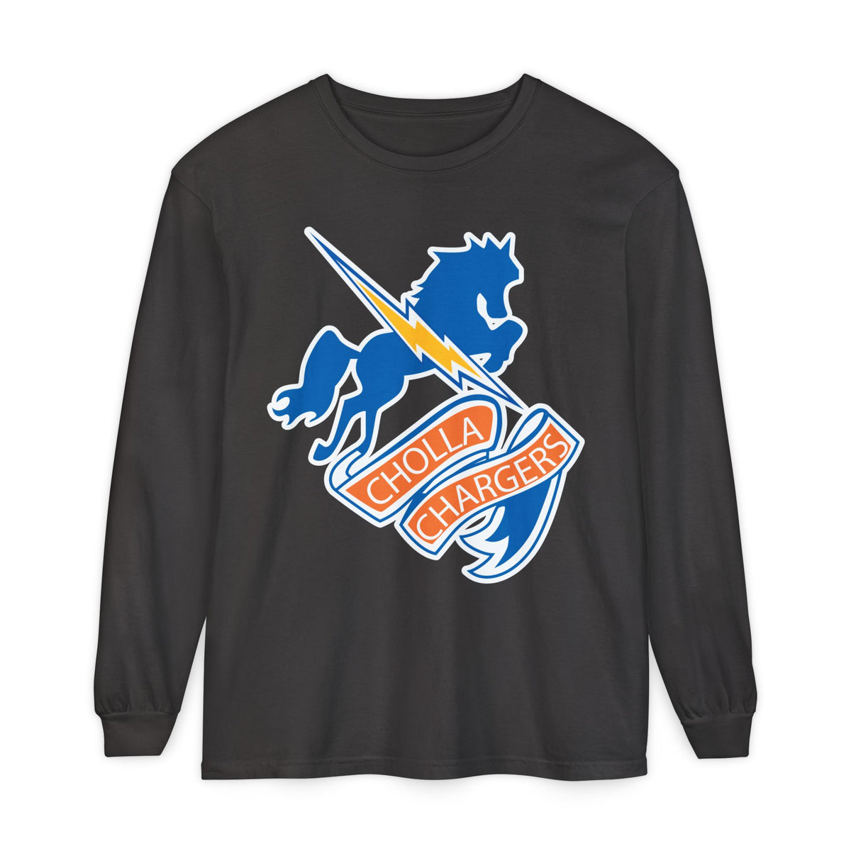 Garment-Dyed Long Sleeve Tee
