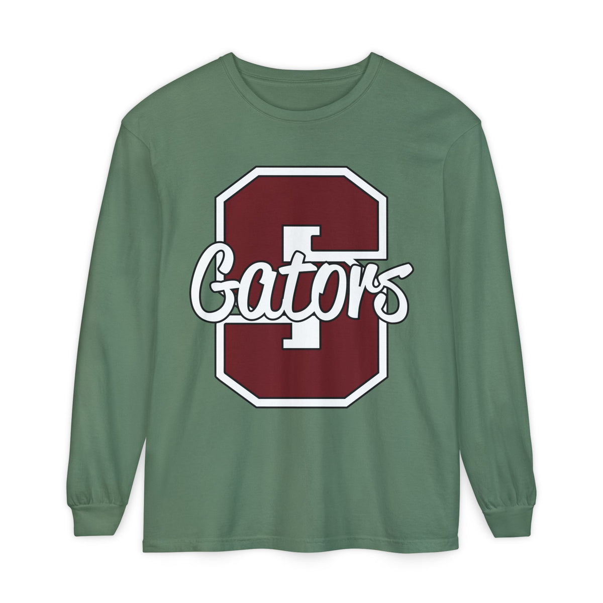 Garment-Dyed Long Sleeve Tee