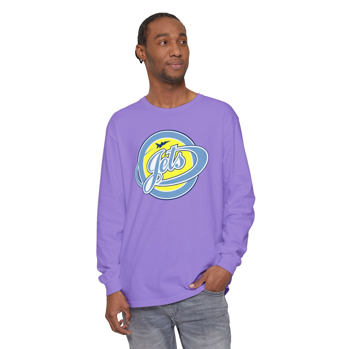 Garment-Dyed Long Sleeve Tee