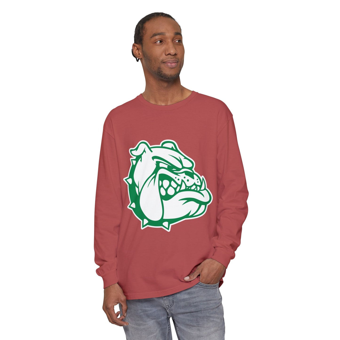 Garment-Dyed Long Sleeve Tee