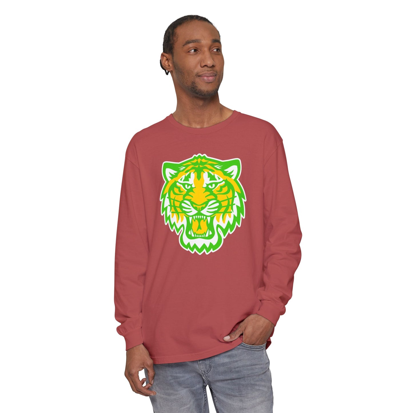 Garment-Dyed Long Sleeve Tee