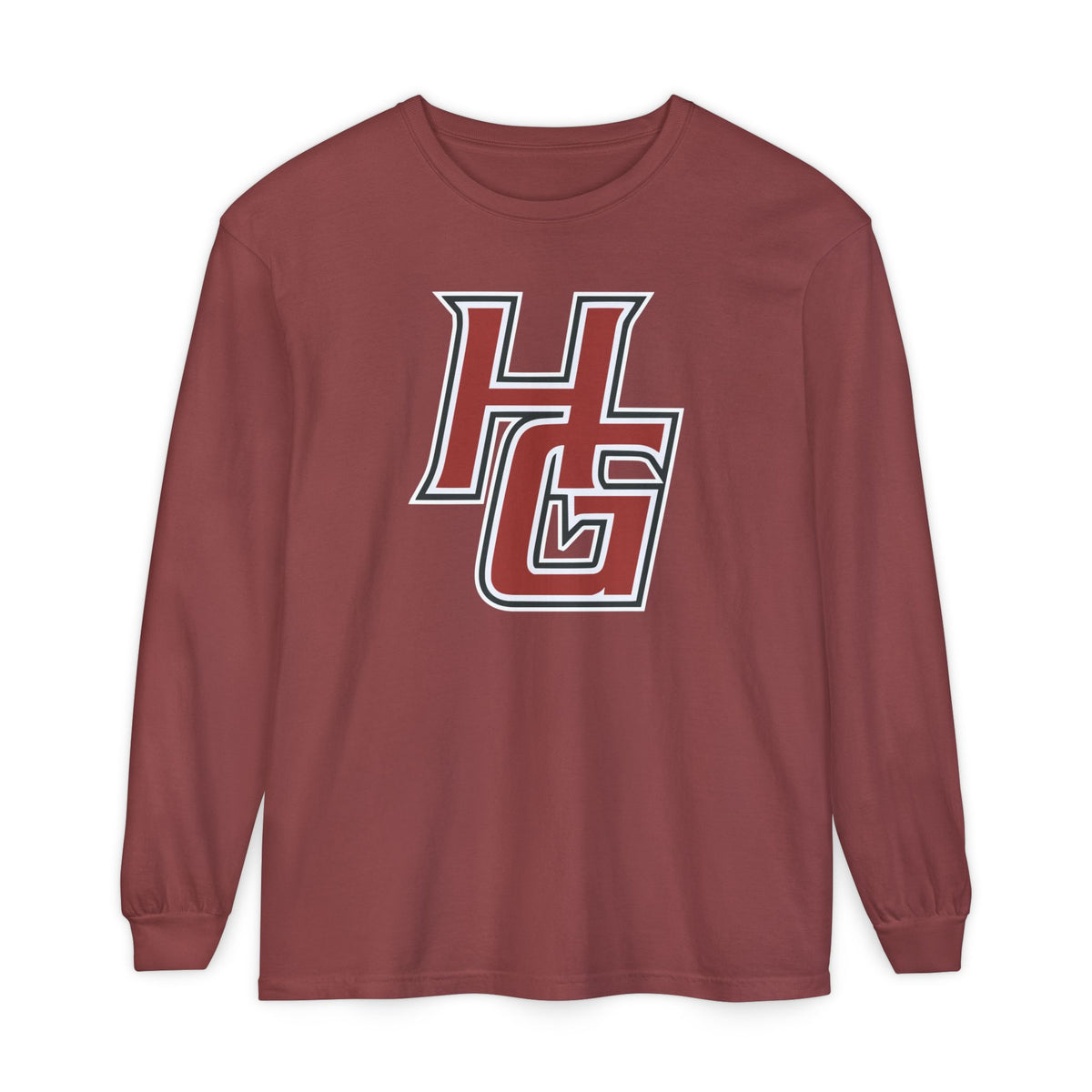 Garment-Dyed Long Sleeve Tee