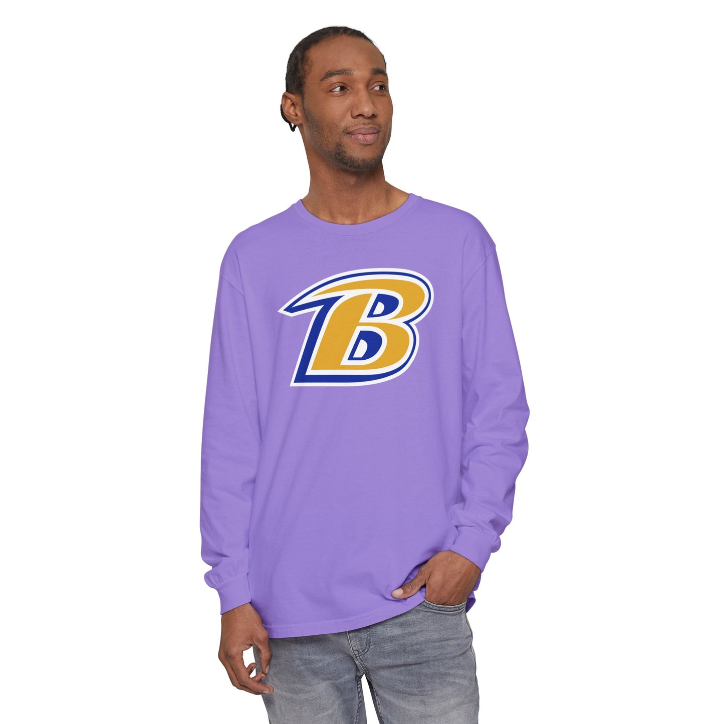 Garment-Dyed Long Sleeve Tee
