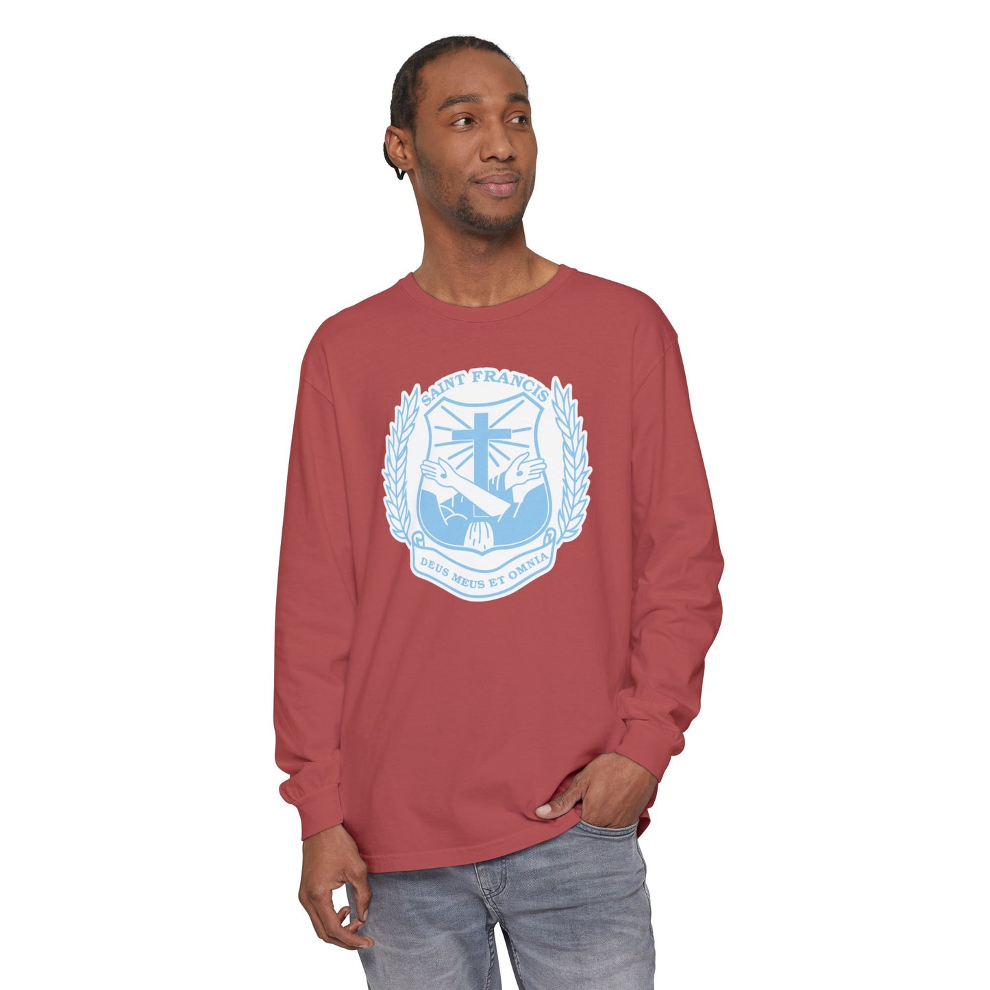 Garment-Dyed Long Sleeve Tee