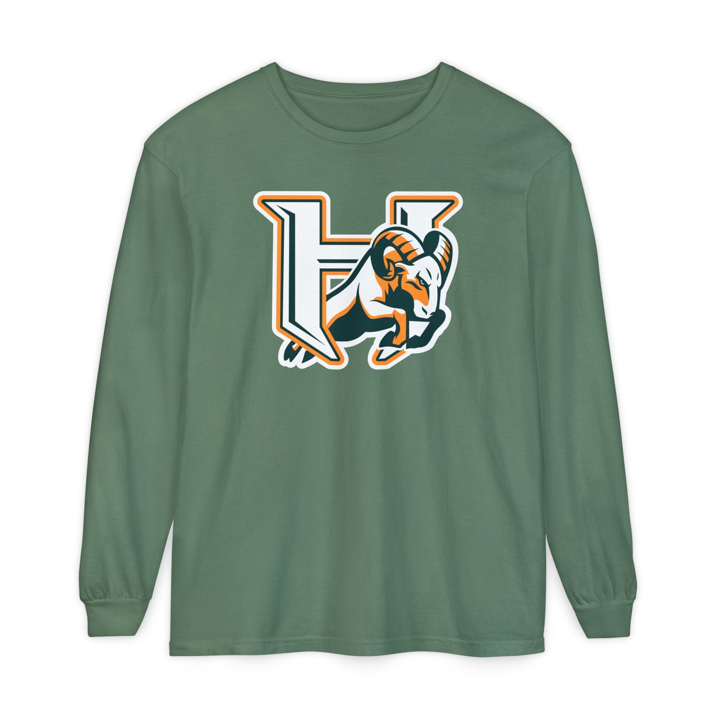 Garment-Dyed Long Sleeve Tee