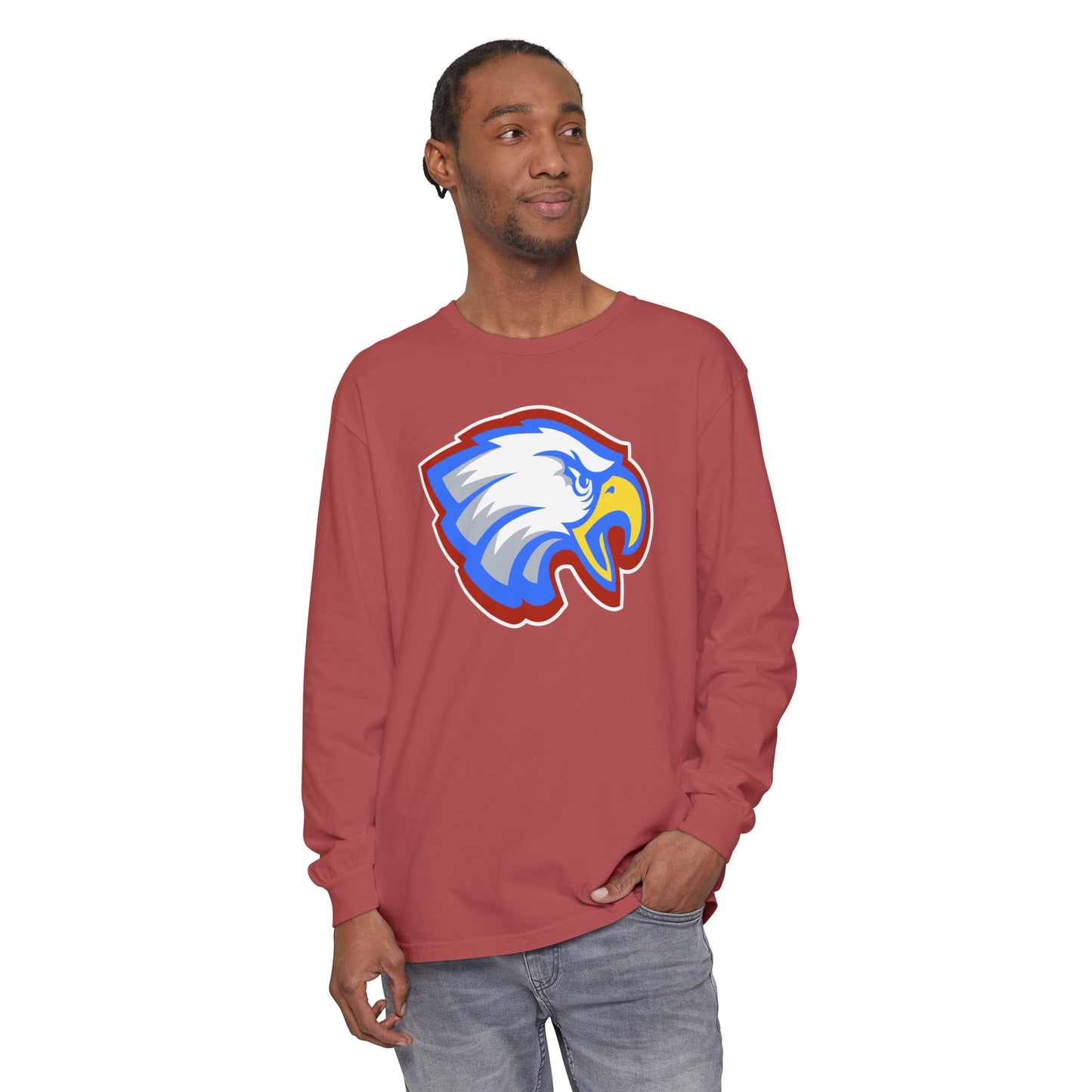Garment-Dyed Long Sleeve Tee