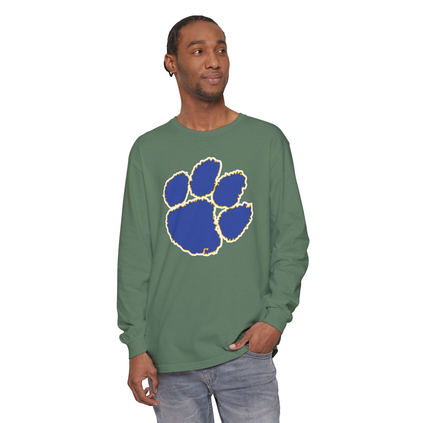 Garment-Dyed Long Sleeve Tee