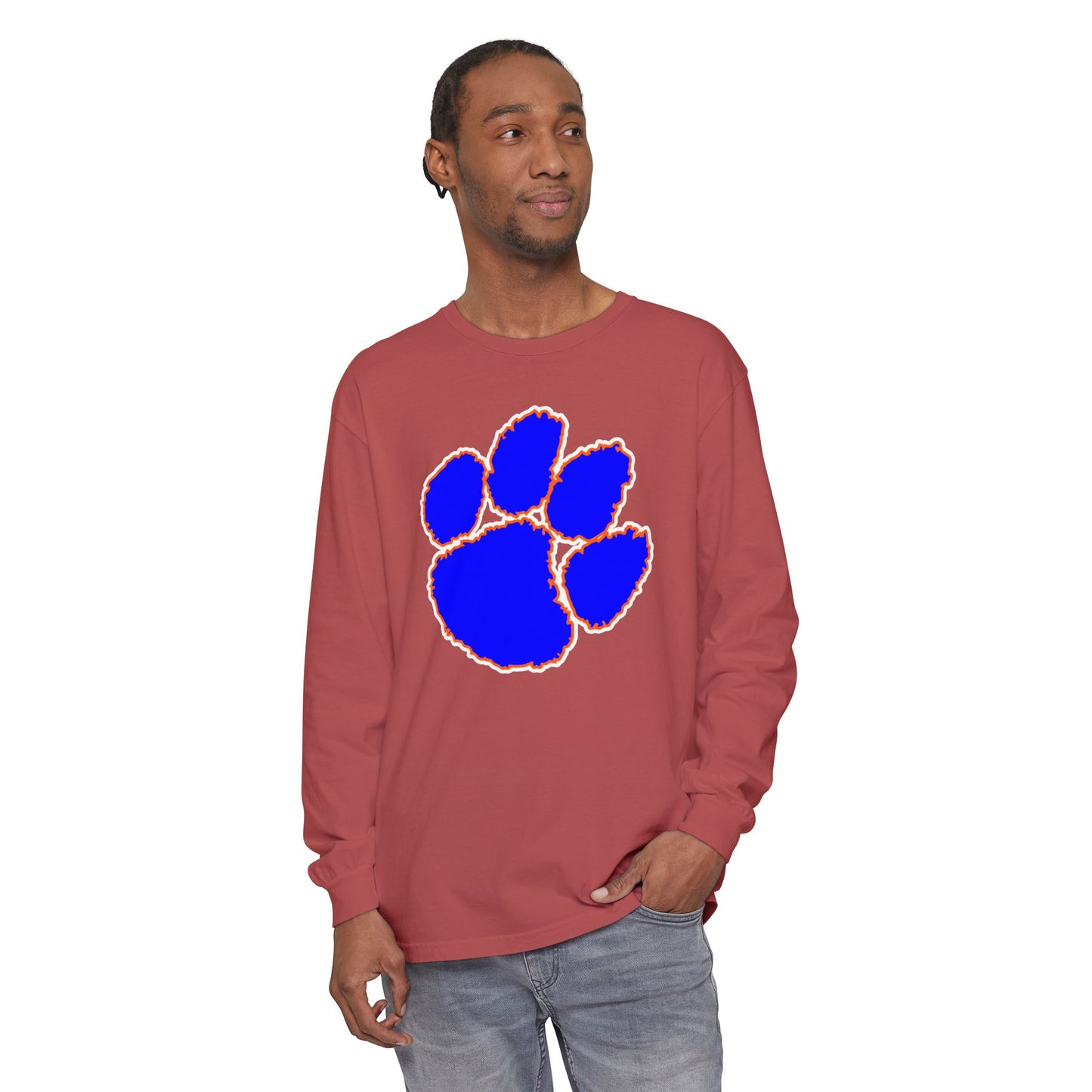 Garment-Dyed Long Sleeve Tee