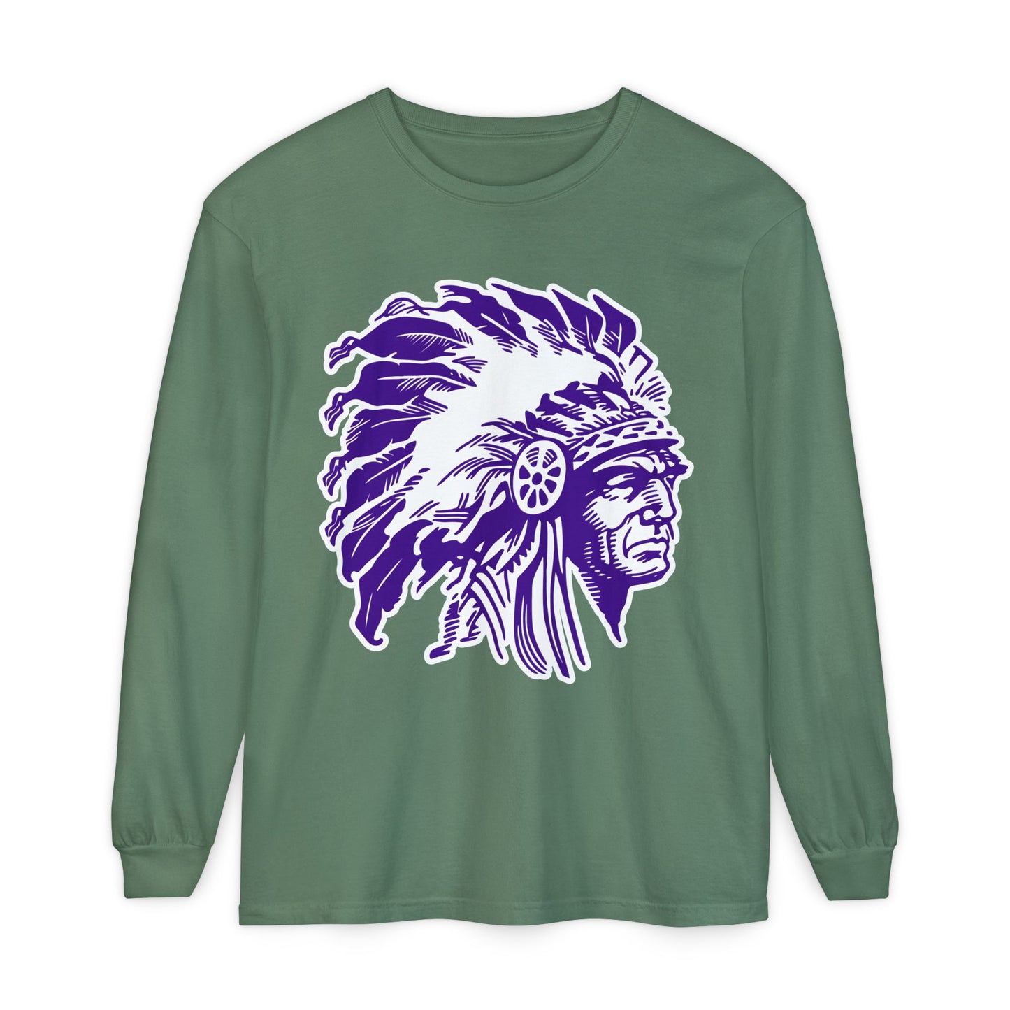 Garment-Dyed Long Sleeve Tee