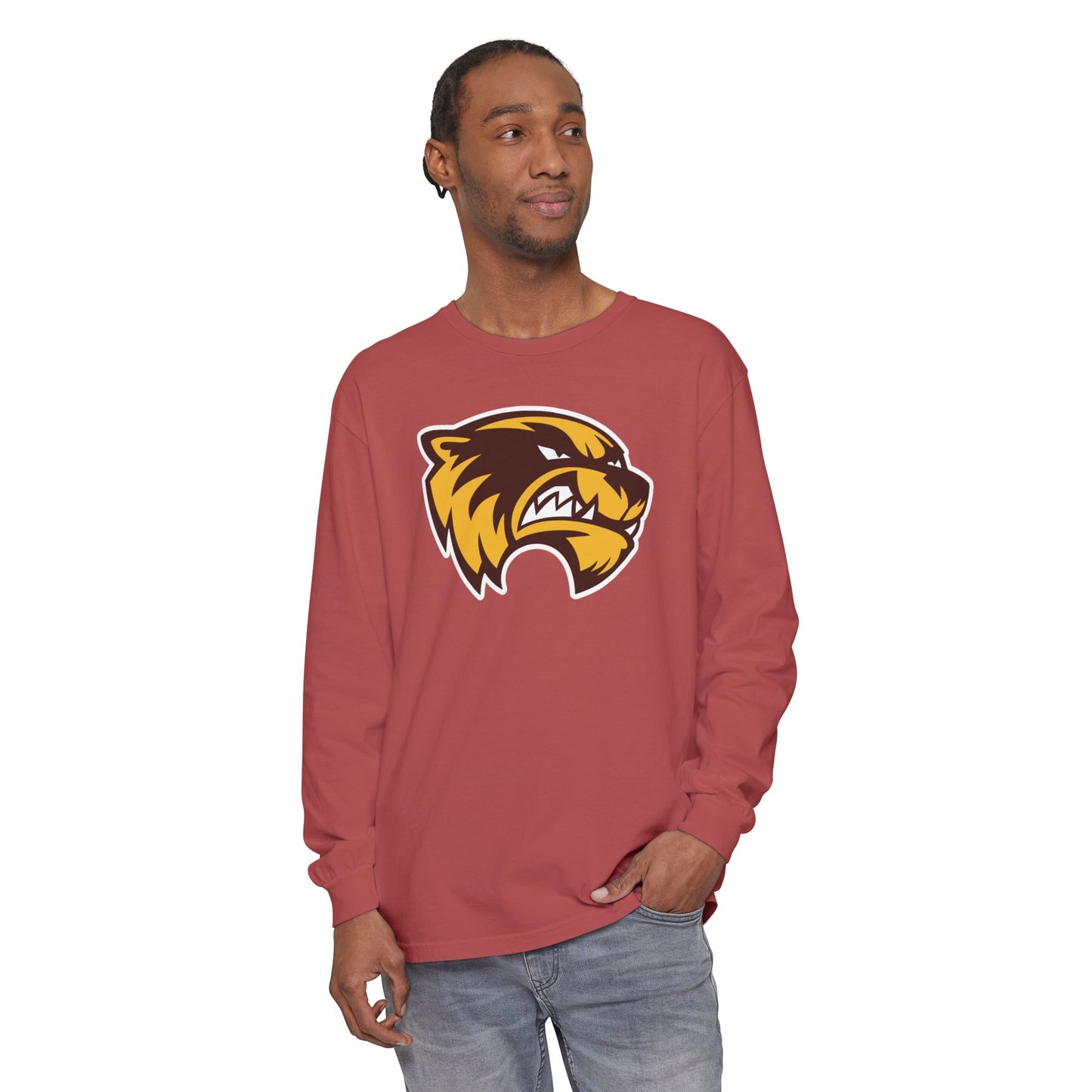 Garment-Dyed Long Sleeve Tee