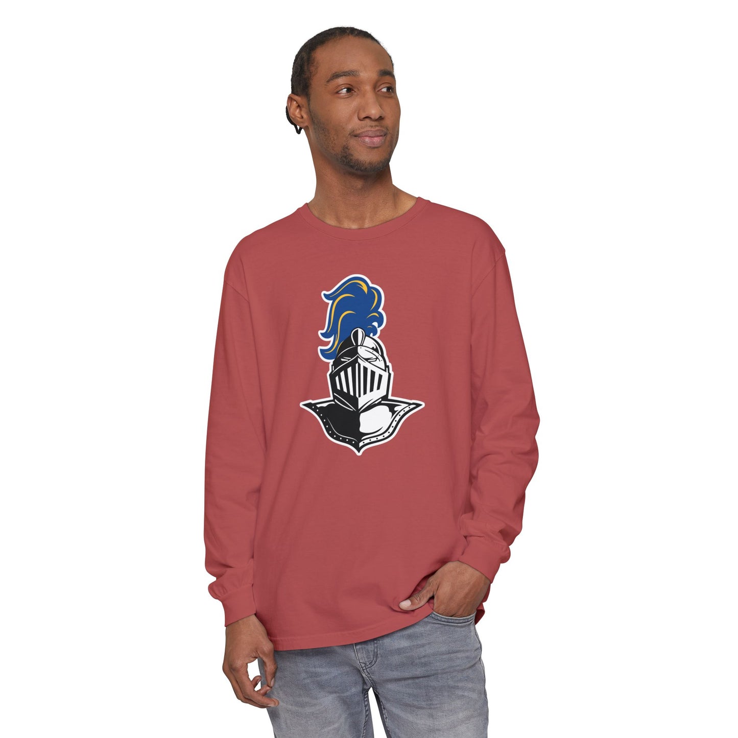 Garment-Dyed Long Sleeve Tee