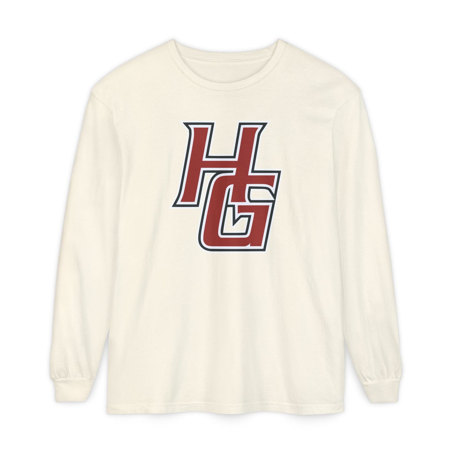 Garment-Dyed Long Sleeve Tee