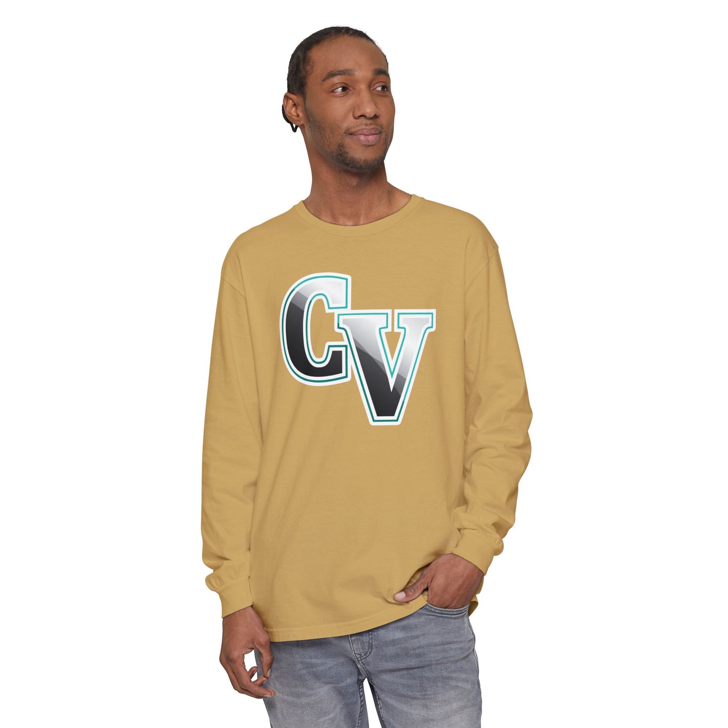 Garment-Dyed Long Sleeve Tee