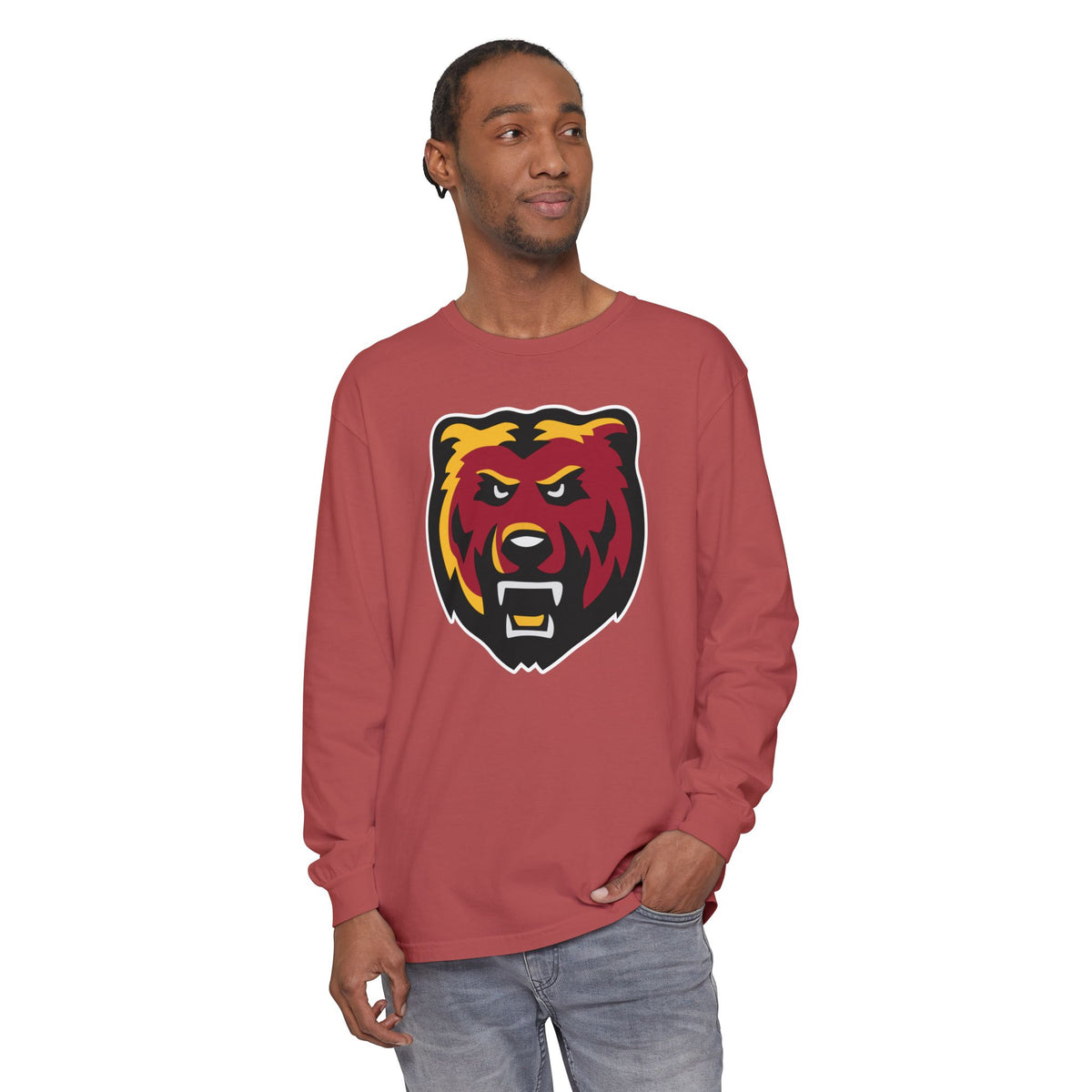 Garment-Dyed Long Sleeve Tee