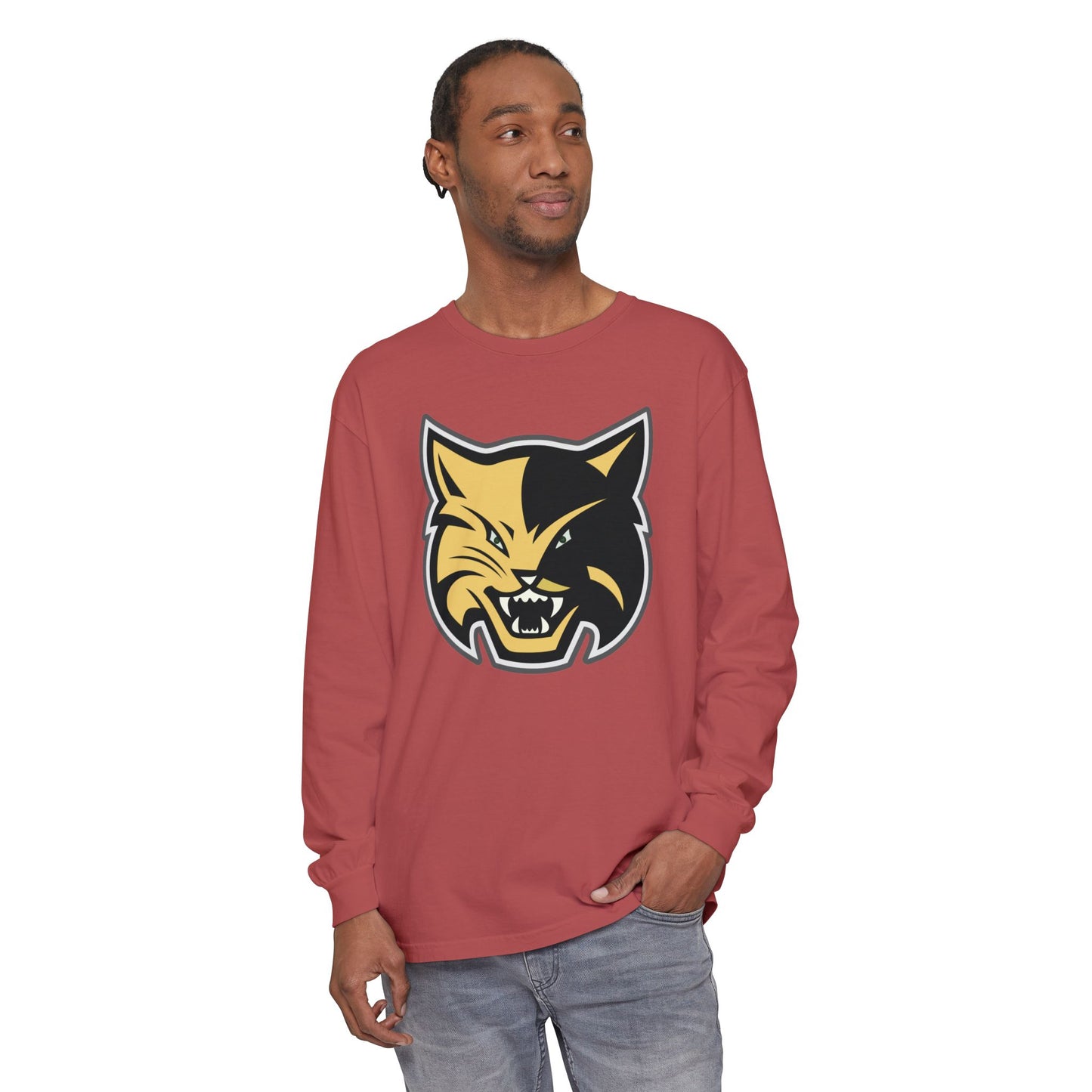 Garment-Dyed Long Sleeve Tee