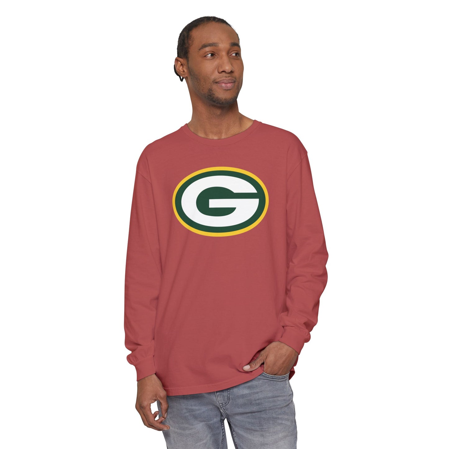 Garment-Dyed Long Sleeve Tee