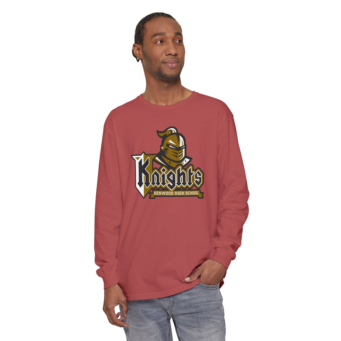 Garment-Dyed Long Sleeve Tee