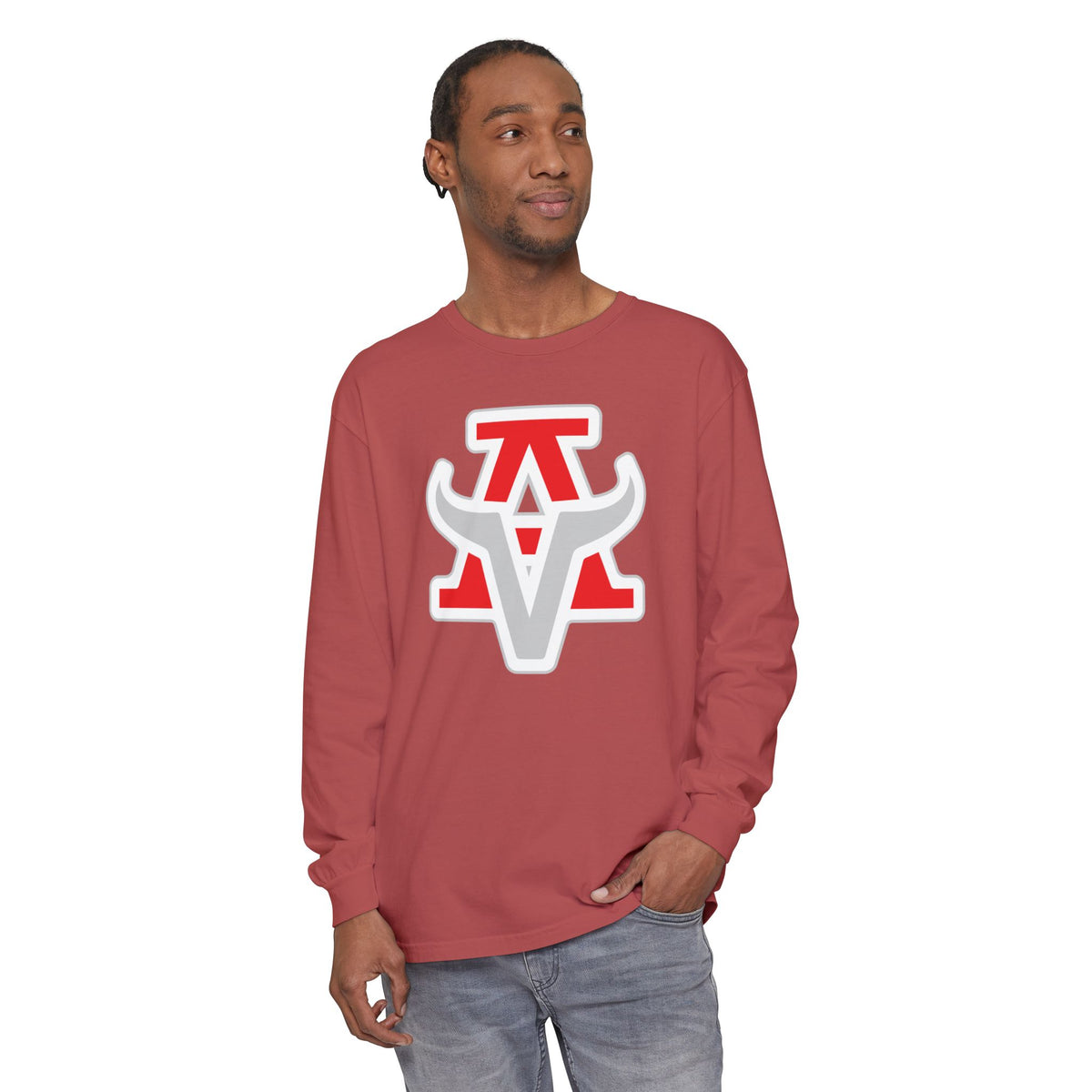 Garment-Dyed Long Sleeve Tee