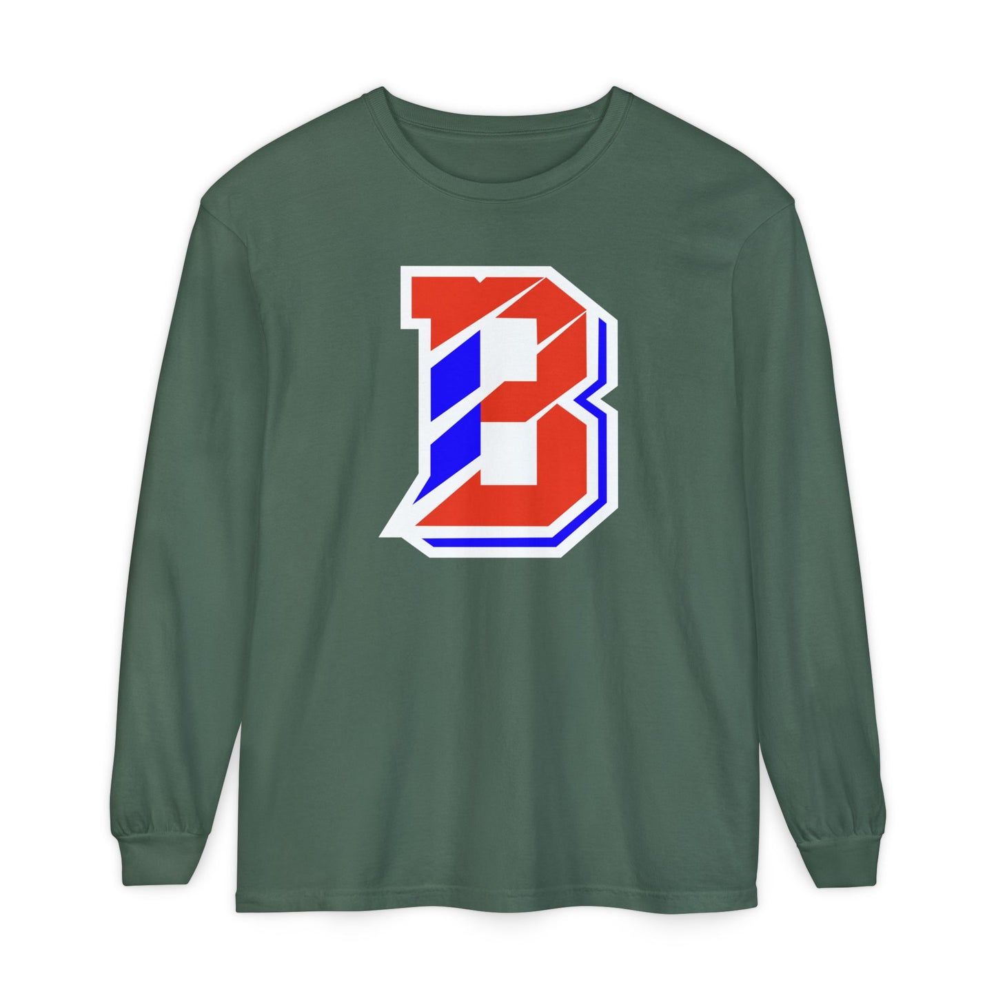 Garment-Dyed Long Sleeve Tee