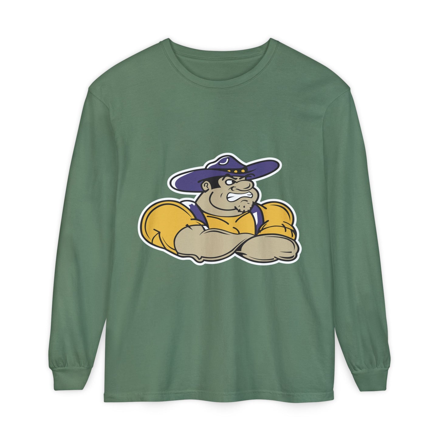 Garment-Dyed Long Sleeve Tee