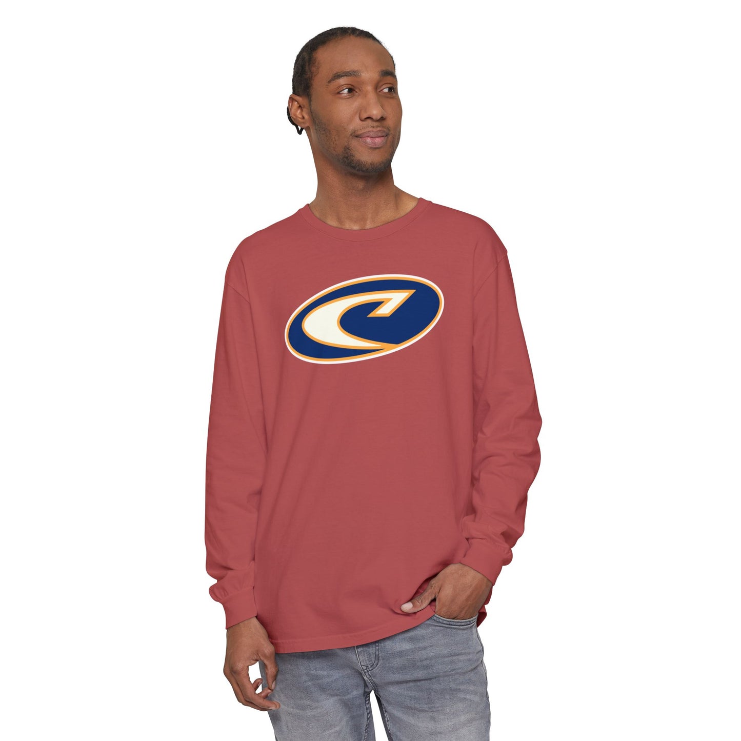 Garment-Dyed Long Sleeve Tee