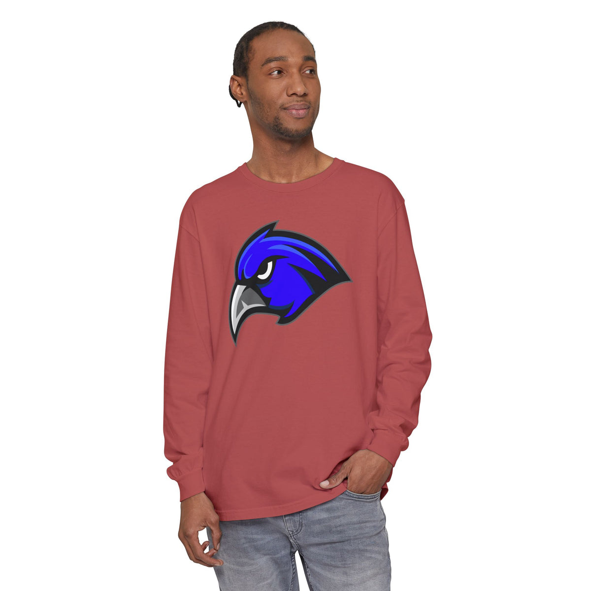 Garment-Dyed Long Sleeve Tee