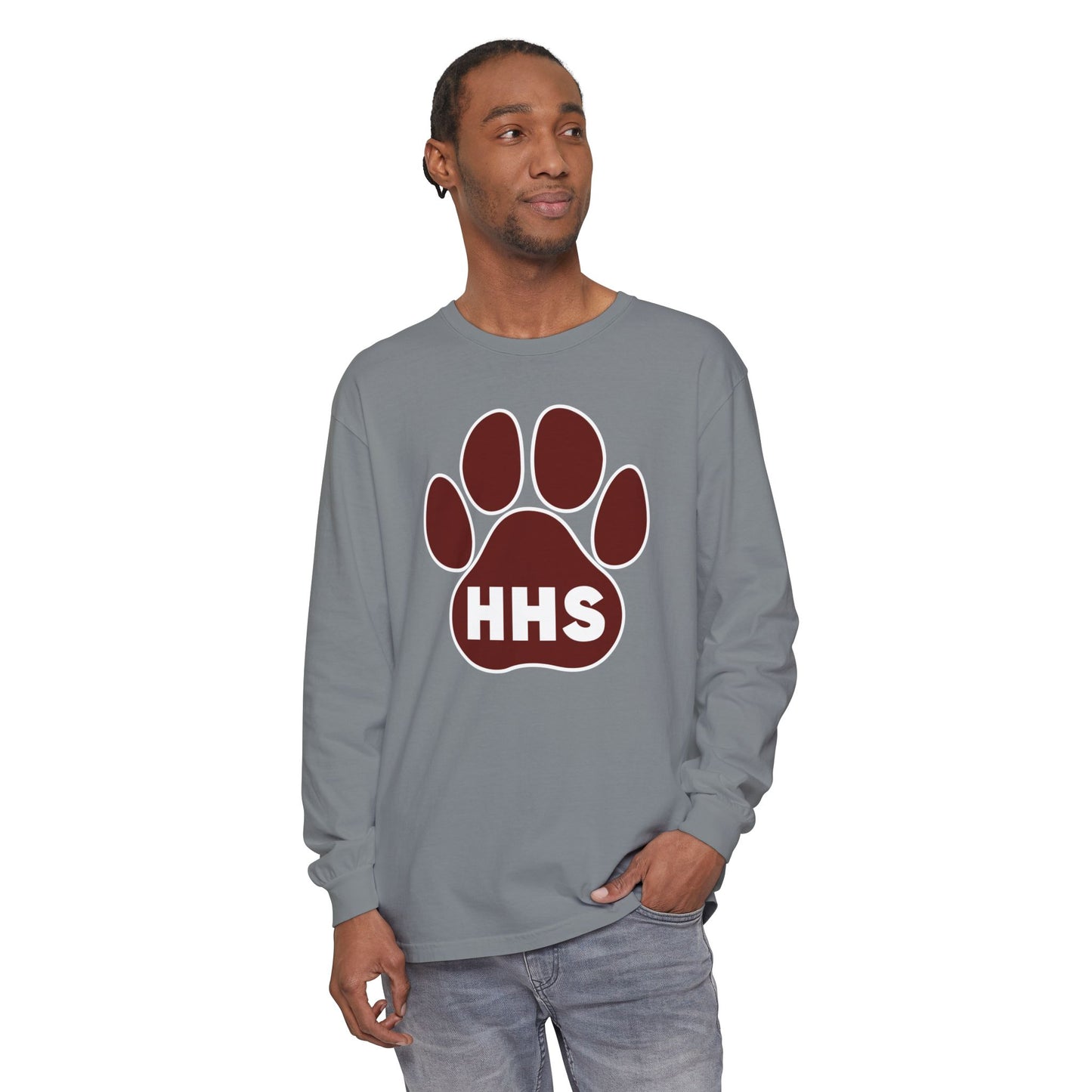 Garment-Dyed Long Sleeve Tee