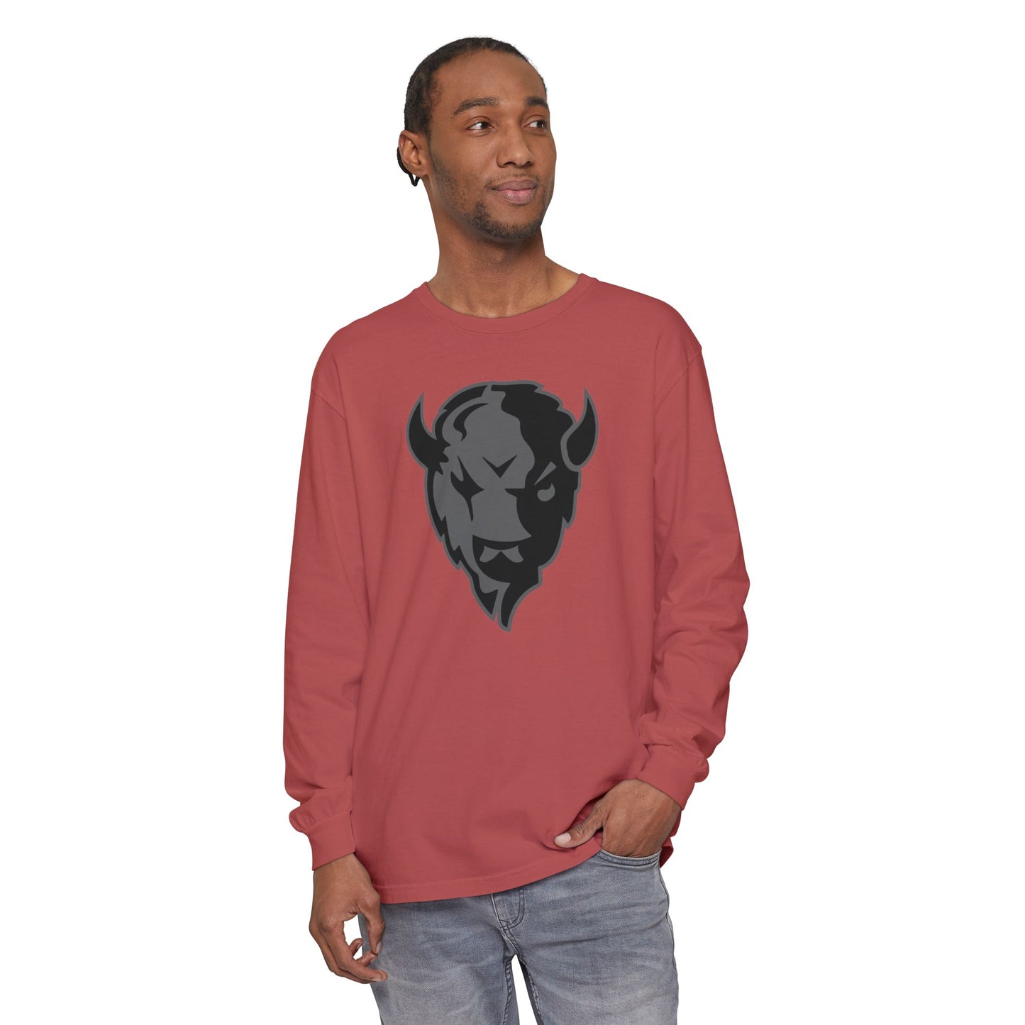 Garment-Dyed Long Sleeve Tee