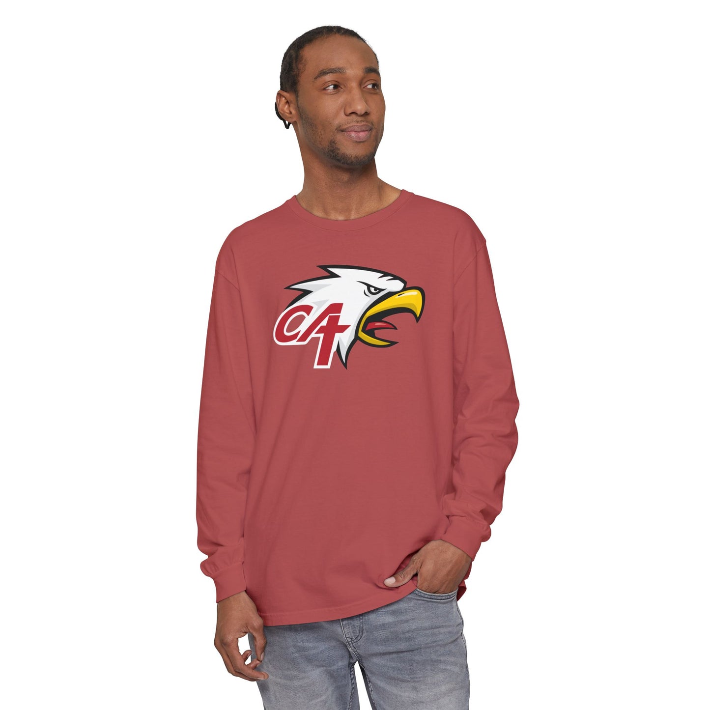 Garment-Dyed Long Sleeve Tee