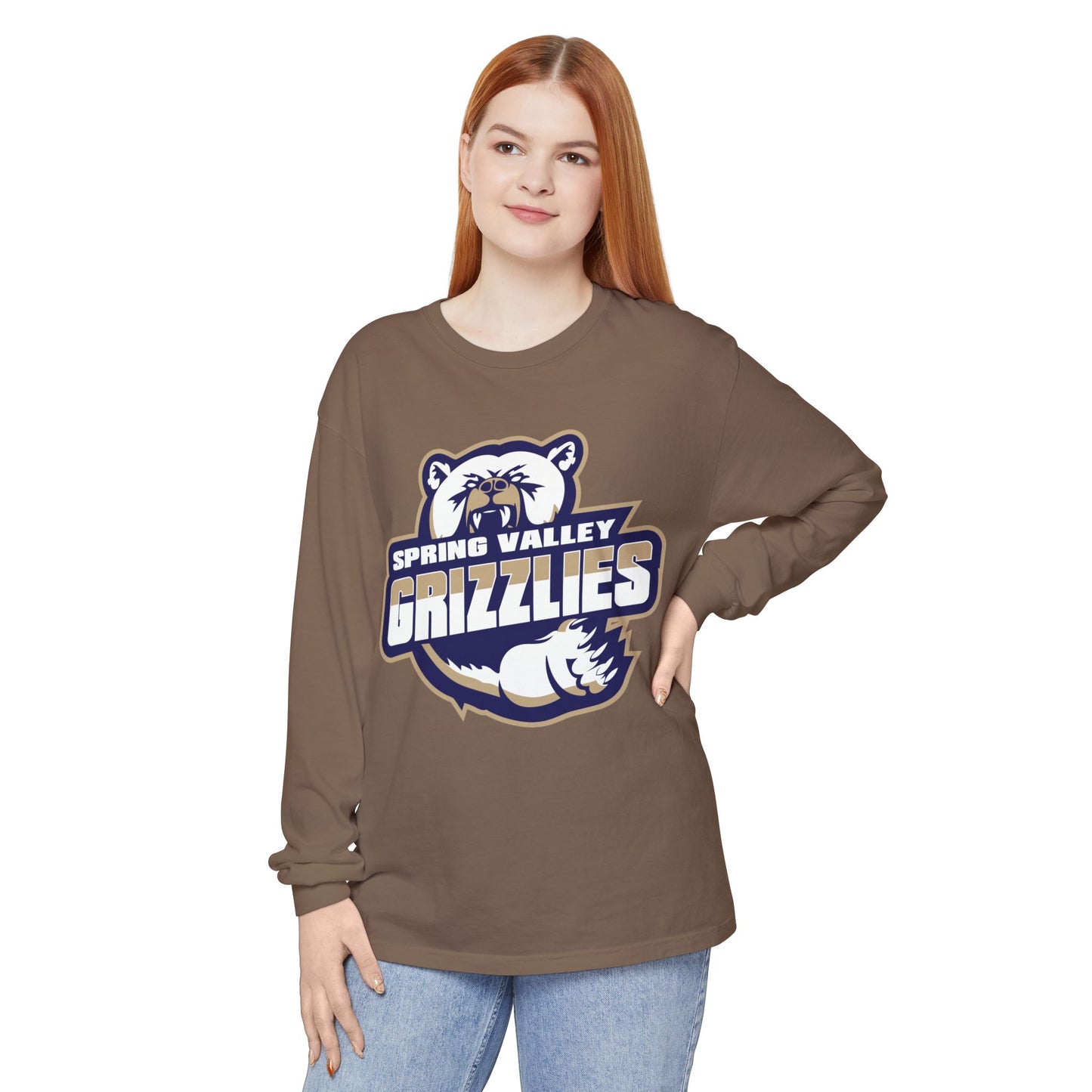 Garment-Dyed Long Sleeve Tee