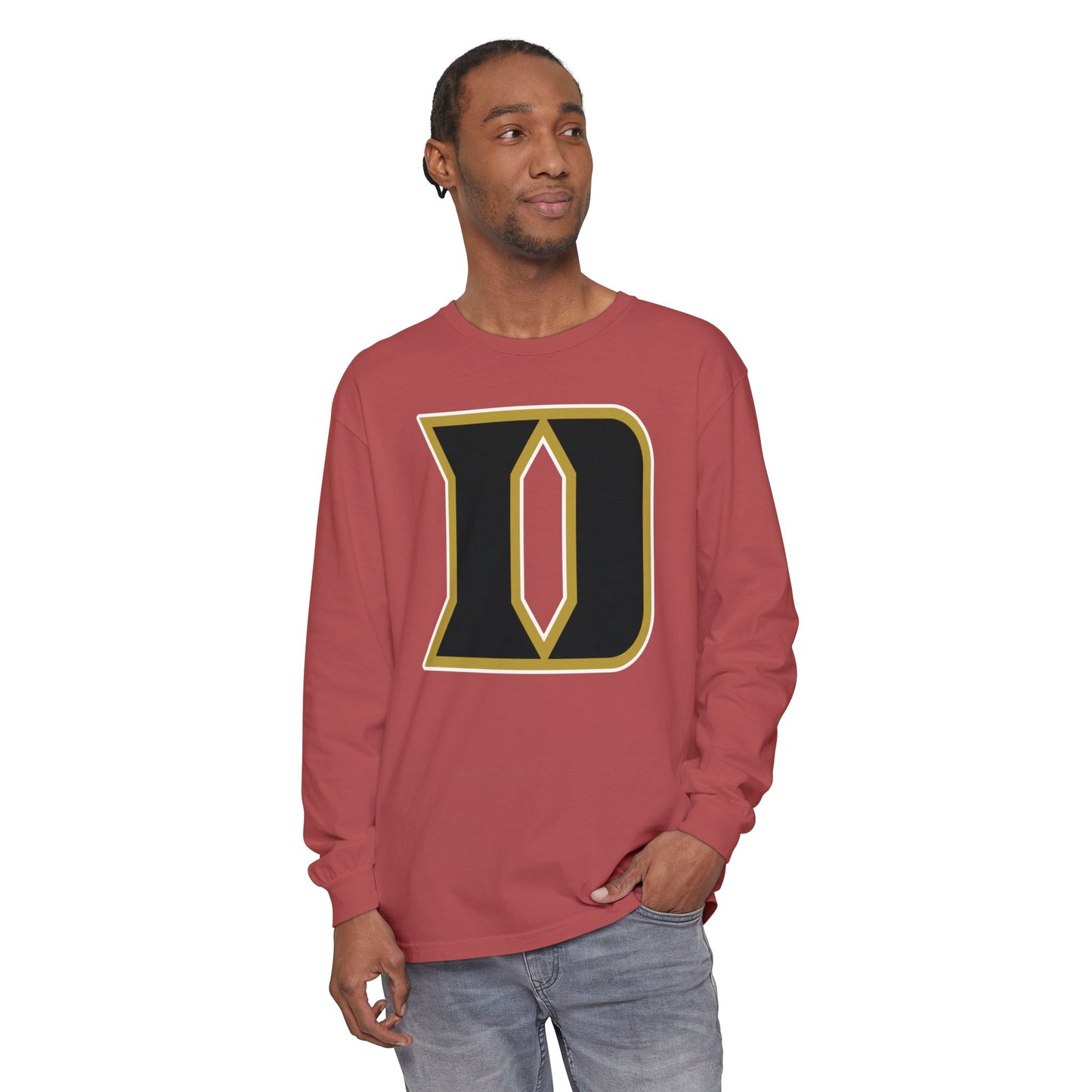 Garment-Dyed Long Sleeve Tee