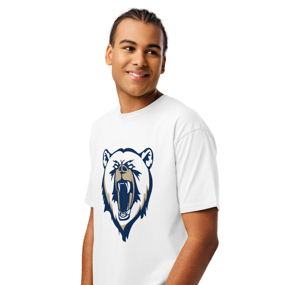 Spring Valley Grizzlies Design 3 — White