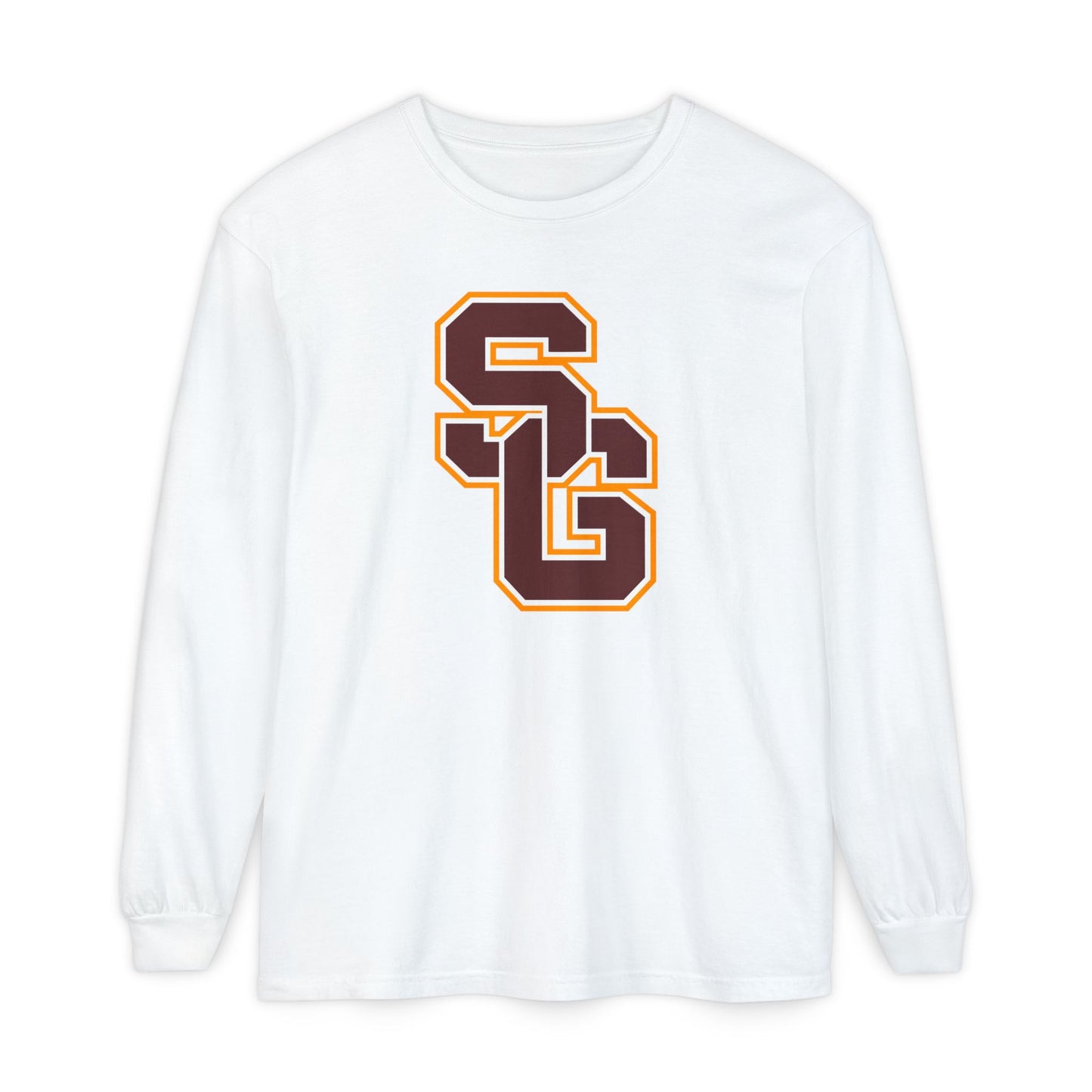 Garment-Dyed Long Sleeve Tee