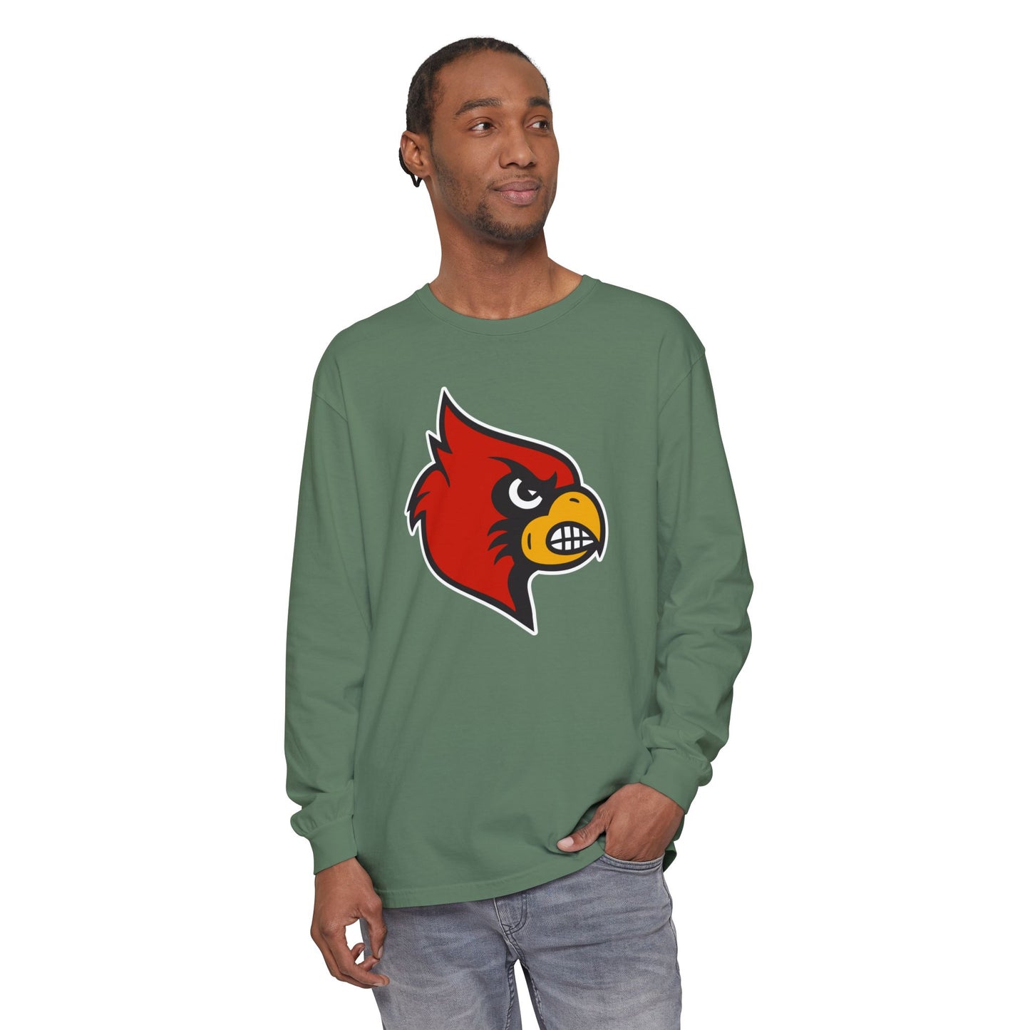Garment-Dyed Long Sleeve Tee