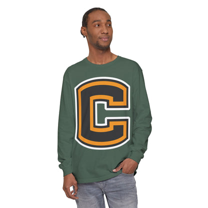 Garment-Dyed Long Sleeve Tee