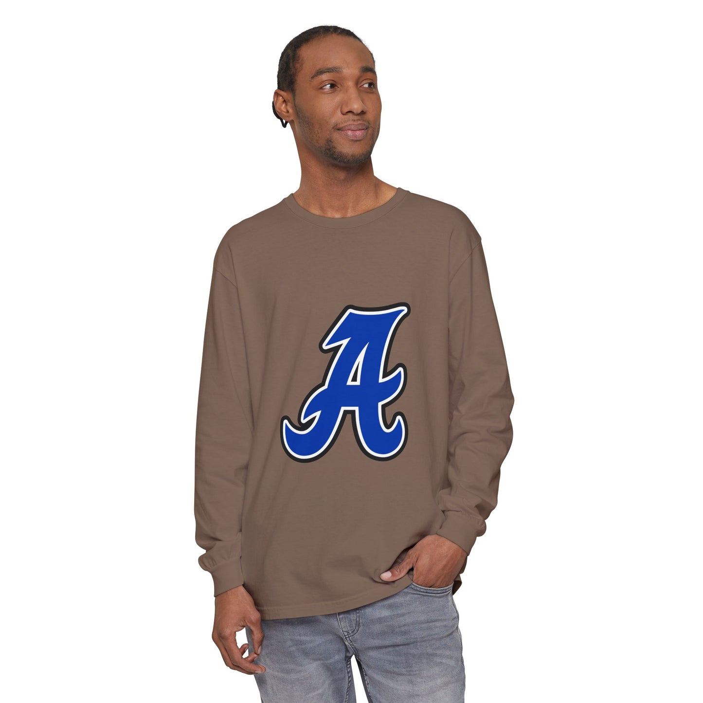 Garment-Dyed Long Sleeve Tee